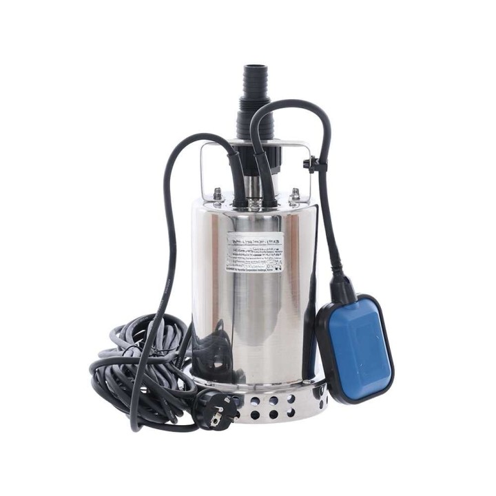 Hyundai CSP550LCinox-3 uppopumppu kirkkaalle vedelle, 550 W, 8 500 l/h