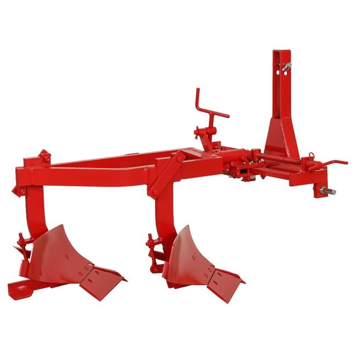 2D-03S kaksiaurainen talttamallinen kyntöaura, 50 cm, 30–33 HP, ruuvisäätö