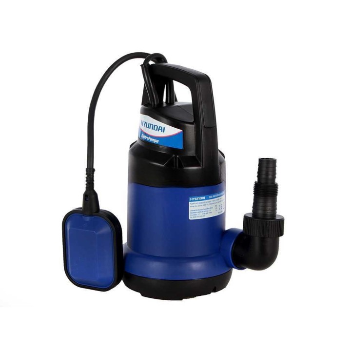 Hyundai Q25023M uppopumppu kirkkaalle vedelle, 250 W, 6 000 l/h, 230 V