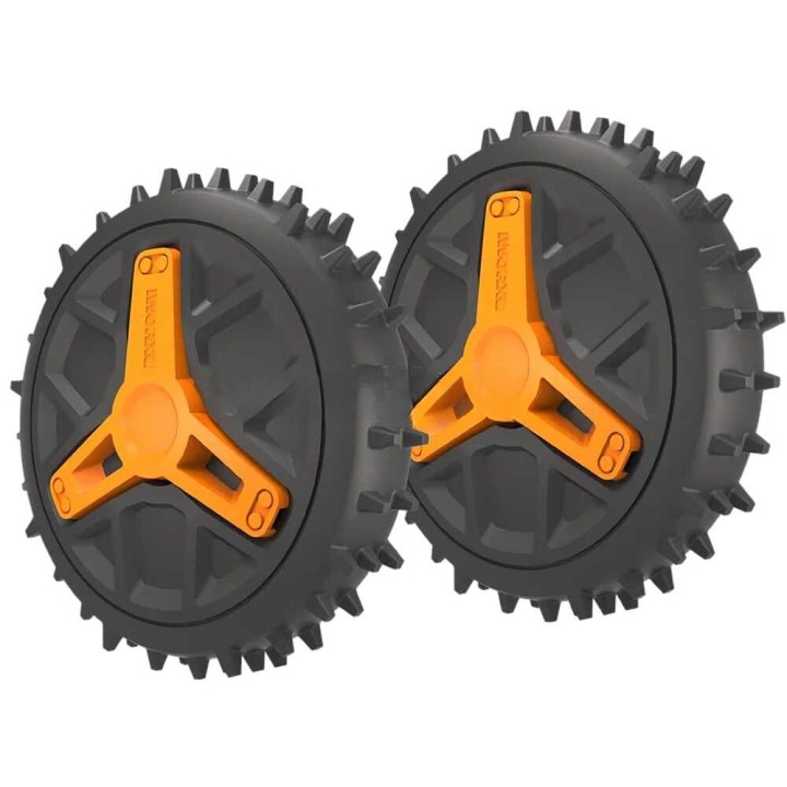 Worx WA0965 maastorenkaat Landroid Vision Cloud S/M 2WD -robottileikkuriin, 2 kpl