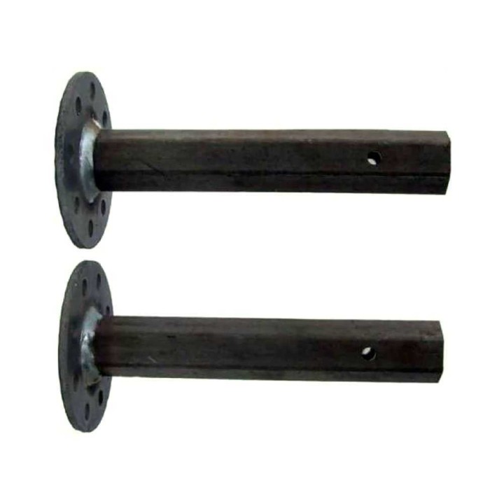 Kiinteiden napojen pari traktoripyörille, sisäkuusio 27 mm