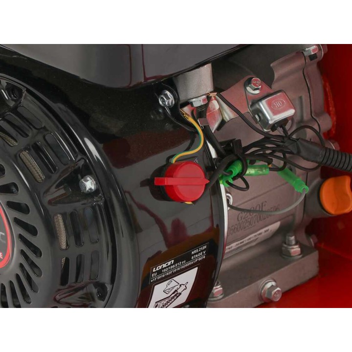 Attila ATS 600 L -biocippuri, Loncin G220F, 7 HP, 50 mm