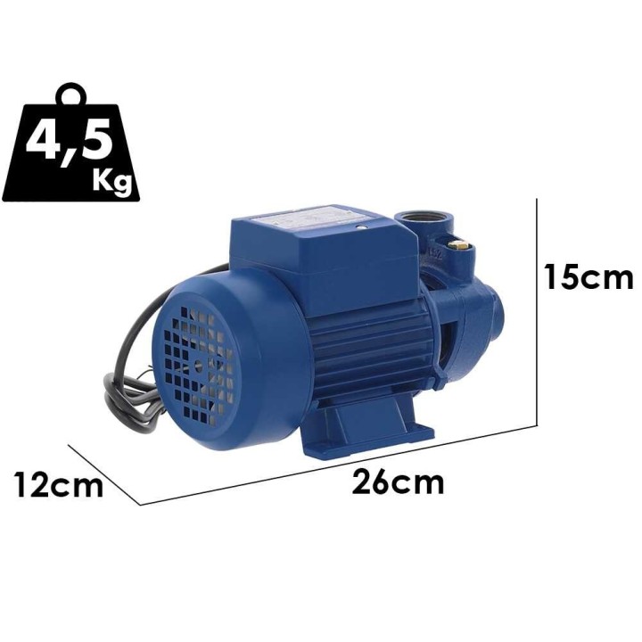 Hyundai QB60 itseimevä puutarhapumppu, 370 W, 1 800 l/h, 25 mm