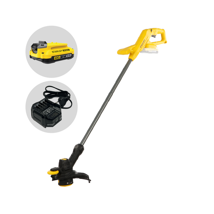 Stanley SFMCST925M1 QW akkutrimmeri 18 V 2 Ah 25 cm