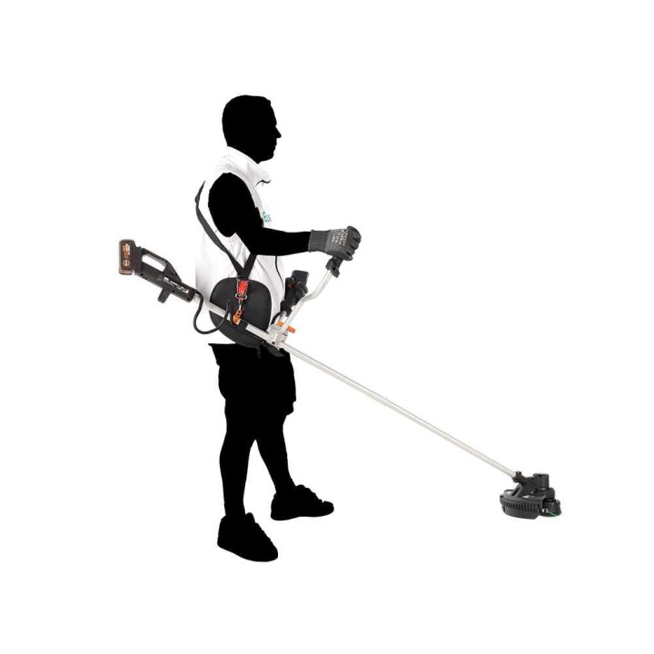 Worx WG082E akkuraivaussaha, 20 V, 4 Ah, siimapää ja terälevy