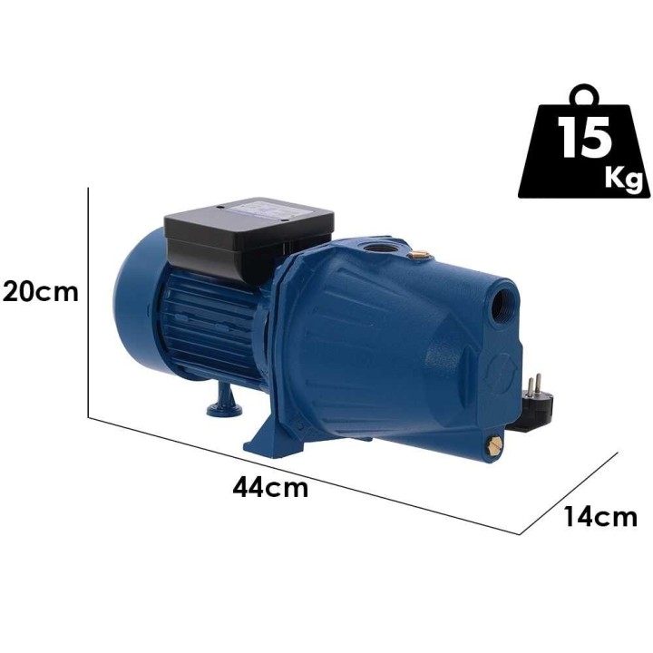 Hyundai JET100L itsesyöttävä sähköpumppu, 750 W, 3 000 l/h, 45 m