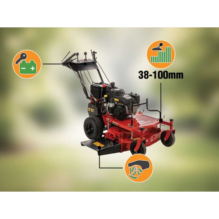 Blue Bird LM 815E PRO ruohonleikkuri, 81 cm, 14 HP, sähköinen käynnistys