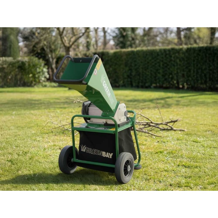 GreenBay GB-WERC 50 B sähköinen biotriturator, 2 800 W, 230 V, 50 mm