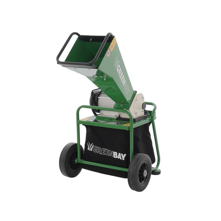 GreenBay GB-WERC 50 B sähköinen biotriturator, 2 800 W, 230 V, 50 mm