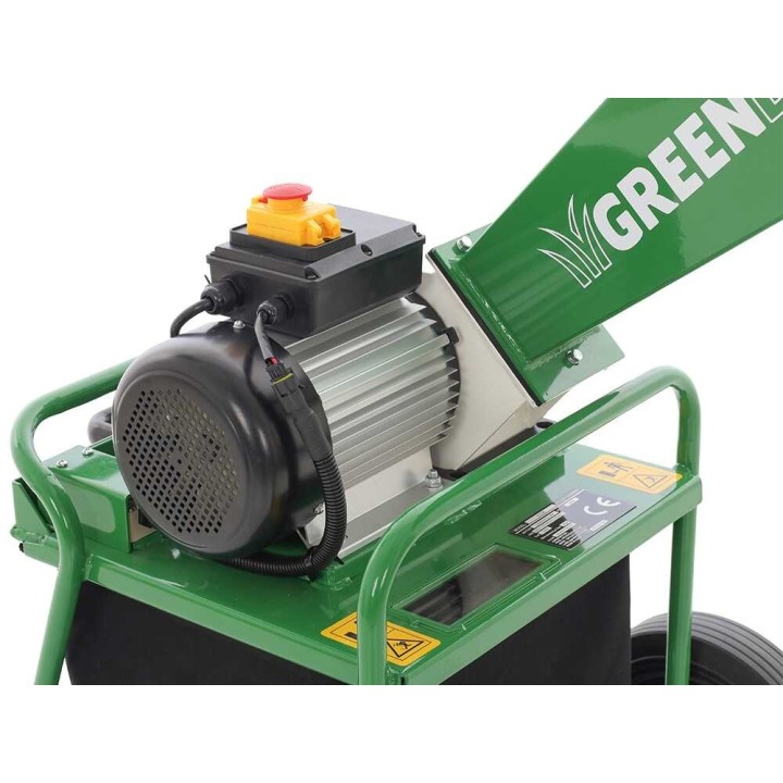 GreenBay GB-WERC 50 B sähköinen biotriturator, 2 800 W, 230 V, 50 mm