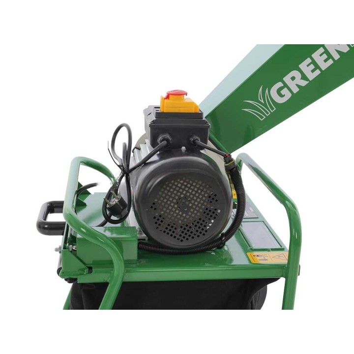 GreenBay GB-WERC 50 B sähköinen biotriturator, 2 800 W, 230 V, 50 mm