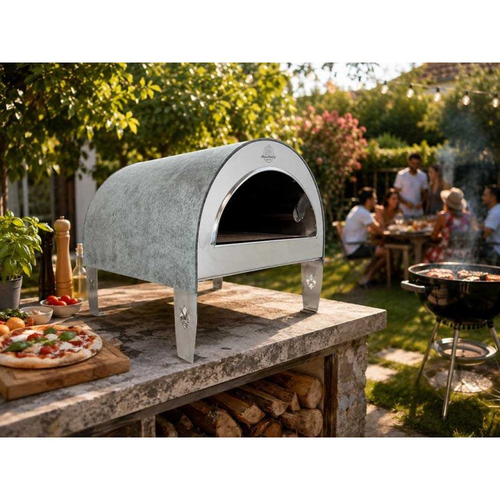 Pizza Party Ardore Perla kaasupizzauuni, 6 kW, 40 × 40 cm, 550 °C
