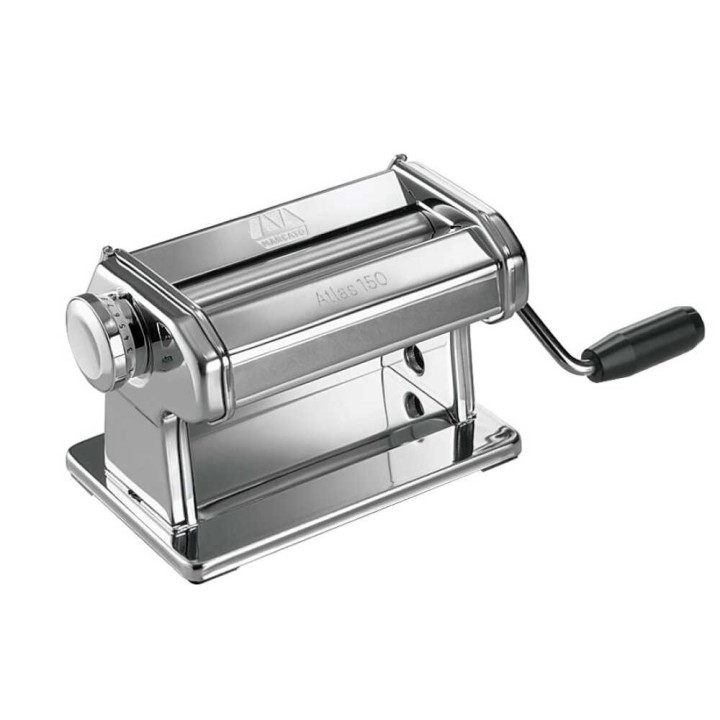 Marcato Atlas 150 Roller pastakone, kromattu teräs, 150 mm