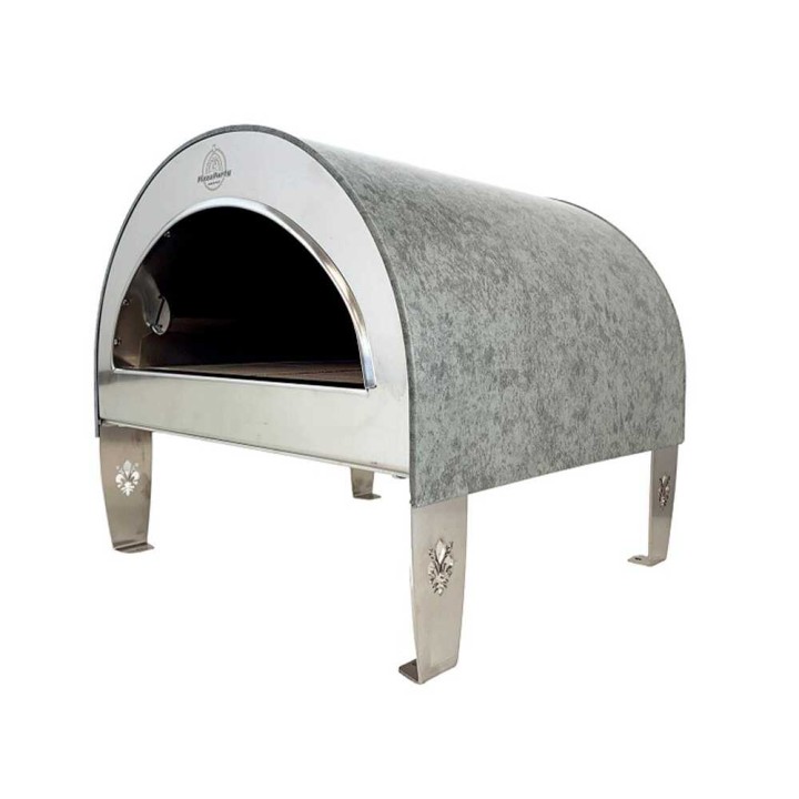 Ardore Perla kaasukäyttöinen ulkopizzauuni, biscotto-paistotaso 40 × 40 cm, 6 kW, 550 °C