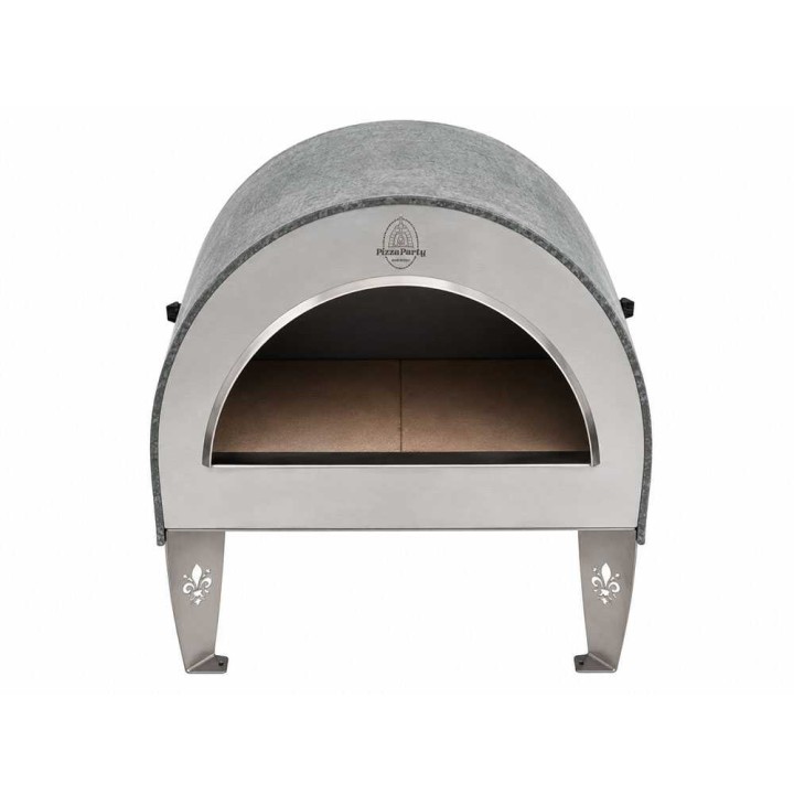 Ardore Perla kaasukäyttöinen ulkopizzauuni, biscotto-paistotaso 40 × 40 cm, 6 kW, 550 °C