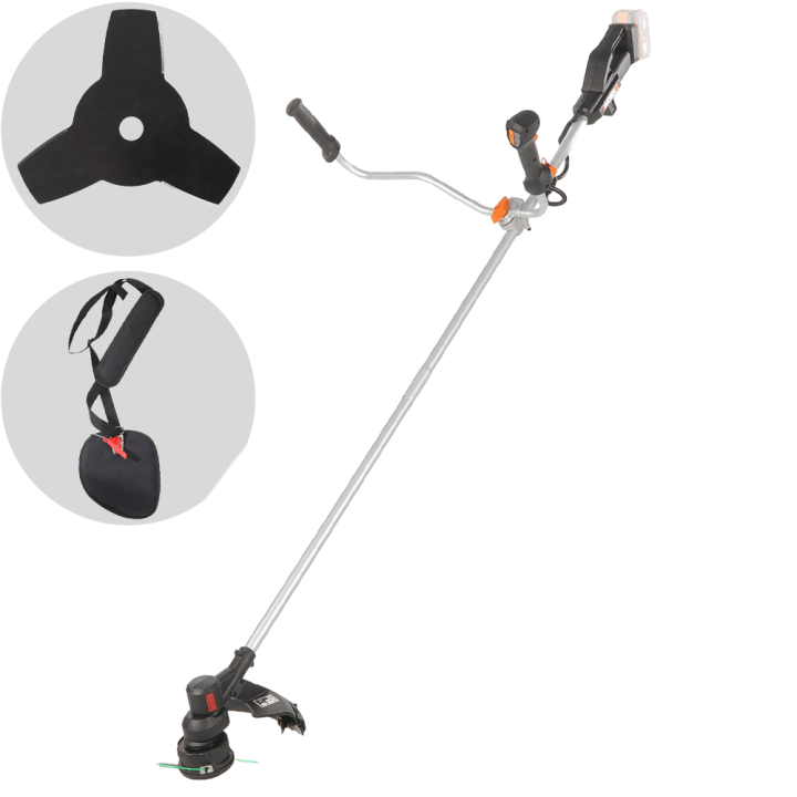 Worx WG082E akkuraivaussaha 20 V siimapää ja metalliterä