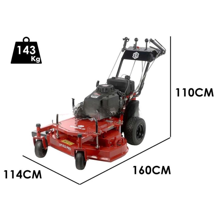 Blue Bird LM 815 PRO bensiinikäyttöinen ruohonleikkuri, 81 cm, 14 HP