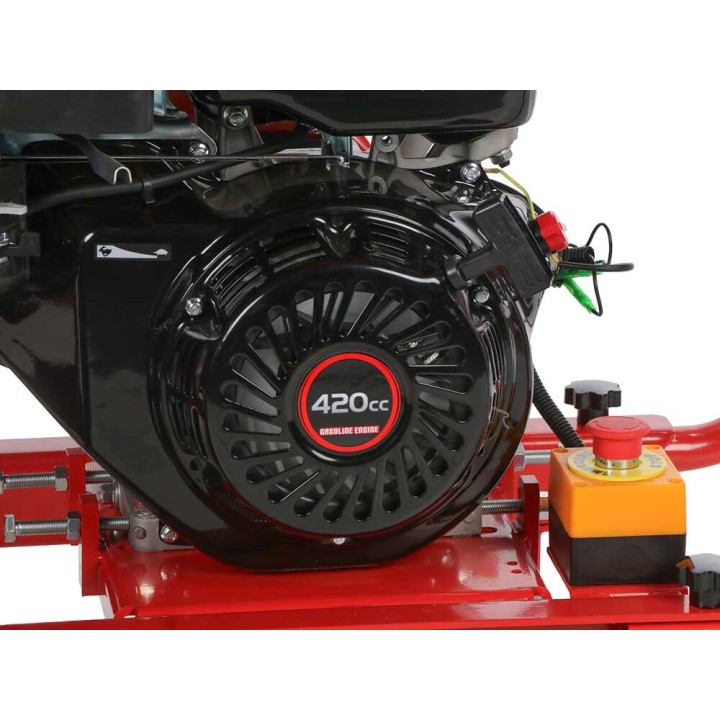 Attila ATS 1300 DL biotrituratori oksille, Loncin 420 cm³, 15 HP, 2 terää