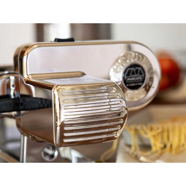 Marcato Atlasmotor+ sähköinen pastakone, 100 W, kromattu teräs