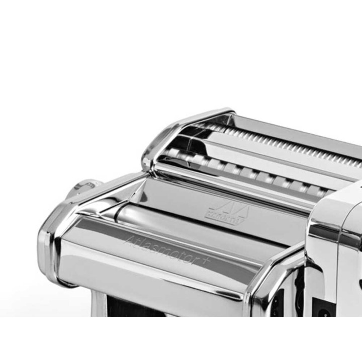 Marcato Atlasmotor+ sähköinen pastakone, 100 W, kromattu teräs