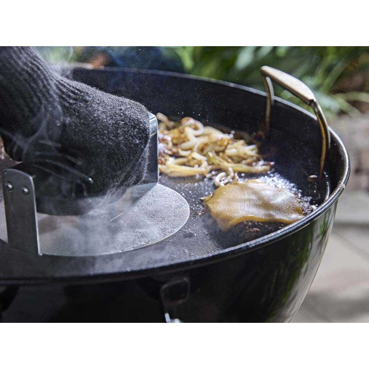 Weber 3400846 burgerpuristin parilalle, ruostumaton teräs