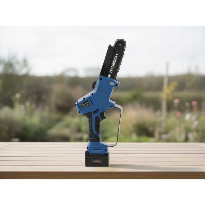 Hyundai SC-5805 akkukäyttöinen oksasaha, 18 V, 4 Ah, 500 W, 15 cm