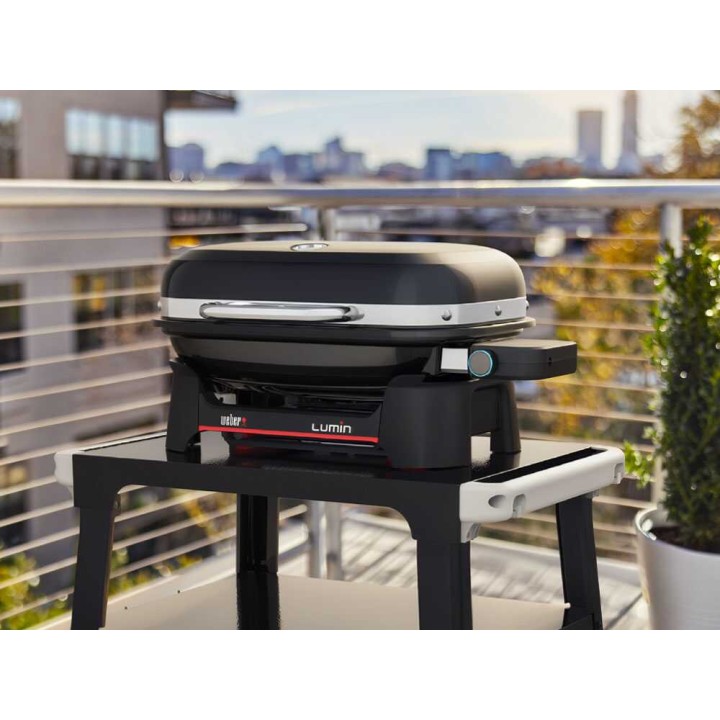 Weber Lumin Compact 1501652 sähkögrilli telineellä, 2 200 W, 230 V