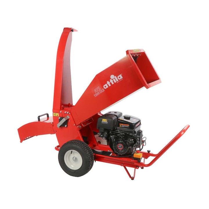 Attila ATS 1300 DLE -biotrituratori, Loncin 420 cm³, 15 HP, sähkökäynnistys
