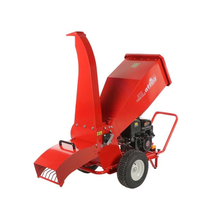 Attila ATS 1300 DLE -biotrituratori, Loncin 420 cm³, 15 HP, sähkökäynnistys