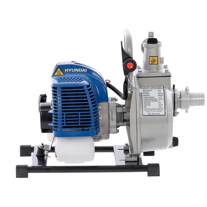 Hyundai LDWP520 moottoripumppu, 2 HP, 38 mm liitännät, 333 l/min