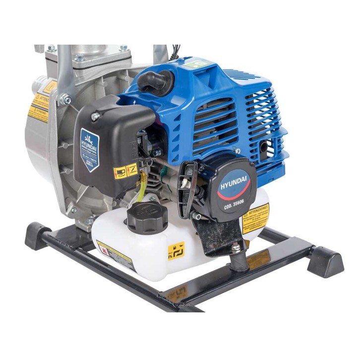 Hyundai LDWP520 moottoripumppu, 2 HP, 38 mm liitännät, 333 l/min