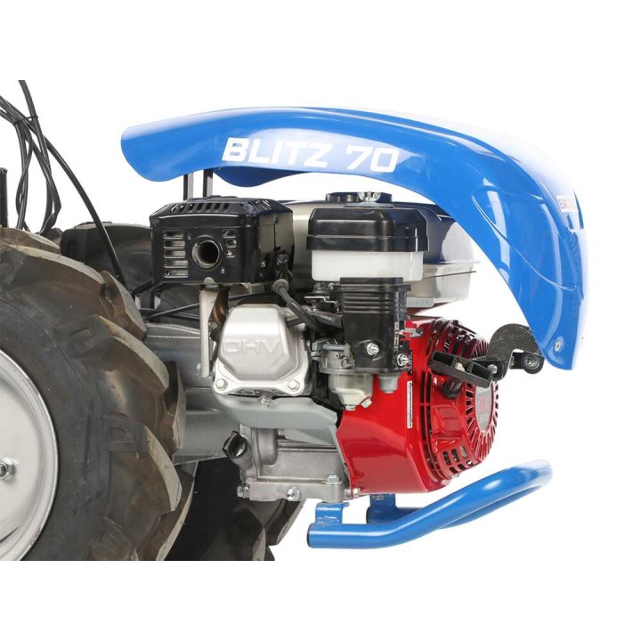 BLITZ 70 monitoiminen niittokone, Honda GX200, 6,5 HP, 112 cm