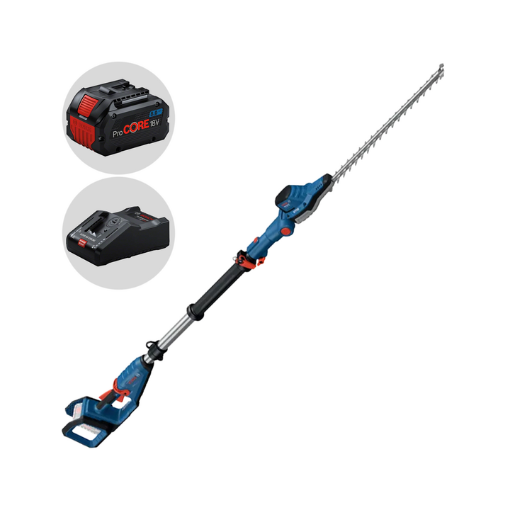 Bosch Professional GHE 18V 50T akkukäyttöinen teleskooppipensasleikkuri 18 V 4 Ah