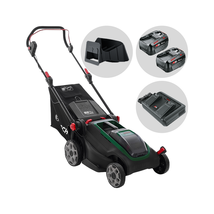 Bosch Rotak18V2 43 akkuruohonleikkuri 43 cm 2 18 V 4 Ah
