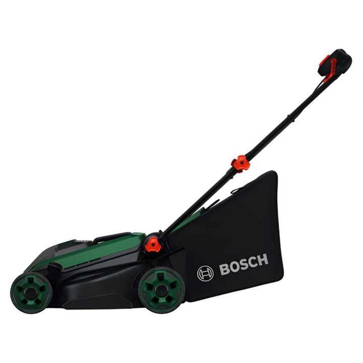 Bosch Rotak18V2-38 akkuruohonleikkuri, 38 cm, 36 V, 3 akkua, 4 Ah