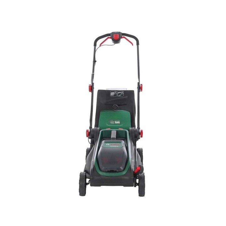 Bosch Rotak18V2-38 akkuruohonleikkuri, 38 cm, 36 V, 3 akkua, 4 Ah