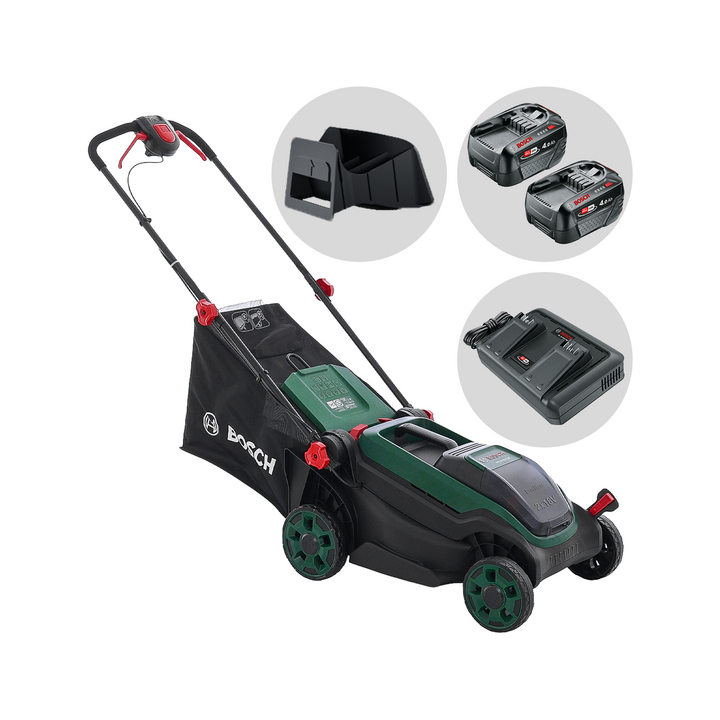 Bosch Rotak18V2 38 akkuruohonleikkuri 38 cm 2 18 V 4 Ah