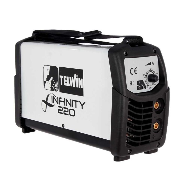 Telwin Infinity 220 invertterihitsauskone, MMA/TIG, 20–200 A, 230 V