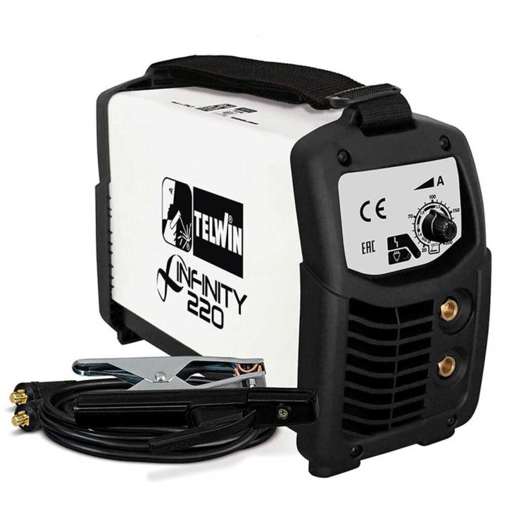 Telwin Infinity 220 invertterihitsauskone MMA TIG 20 200 A 230 V varusteilla