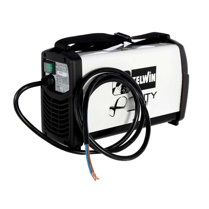 Telwin Infinity 220 invertterihitsauskone, MMA/TIG, 20–200 A, 230 V, varusteilla