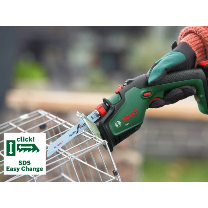 Bosch KEO akkukäyttöinen oksasaha, 18 V, 2,5 Ah, 150 mm:n terä