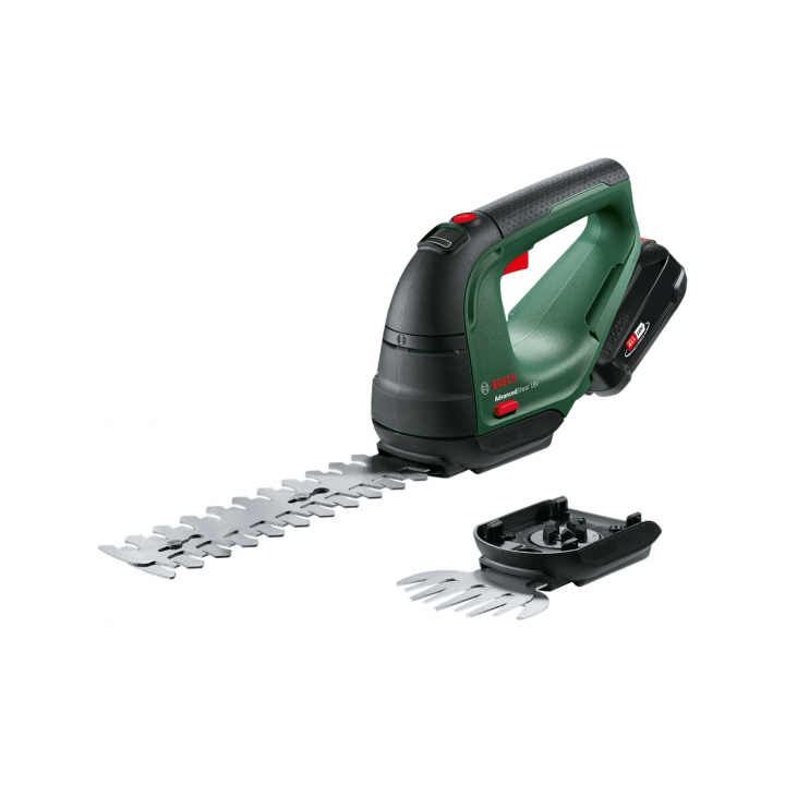 Bosch AdvancedShear18V akkukäyttöinen ruohosakset ja pensasleikkuri 18 V 2 Ah