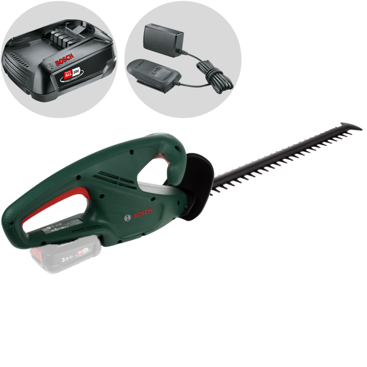 Bosch EasyHedgeCut 18 52 13 akkupensasleikkuri 52 cm 18 V 2 5 Ah