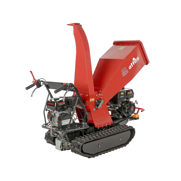 Attila ATS 1300 L TRACK telaketjuvetoinen biotriturattori Loncin 90 mm