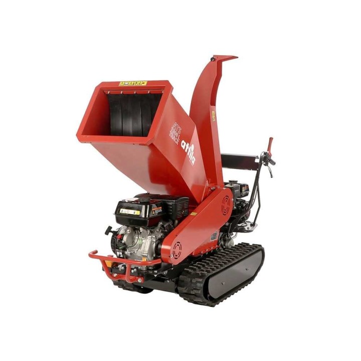 Attila ATS 1300 L TRACK telaketjuvetoinen biotriturattori, Loncin, 90 mm