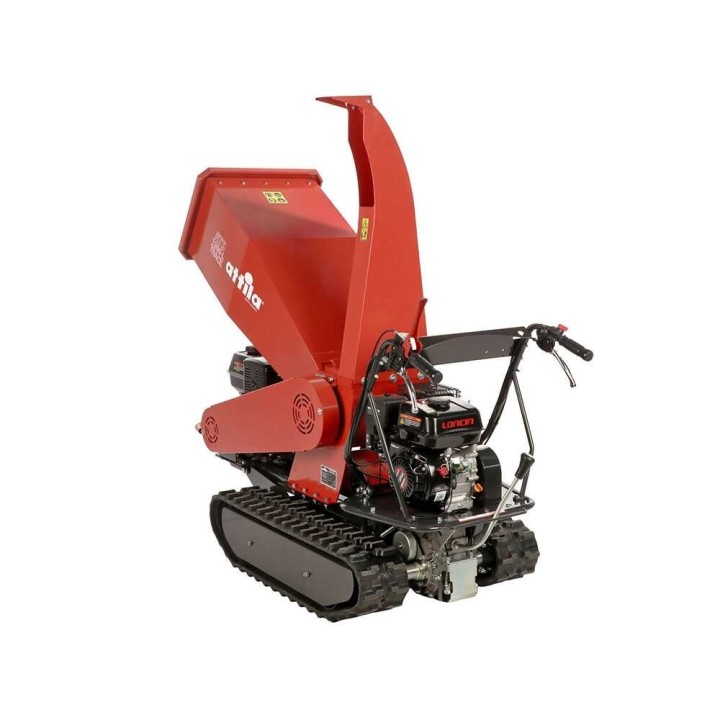 Attila ATS 1300 L TRACK telaketjuvetoinen biotriturattori, Loncin, 90 mm