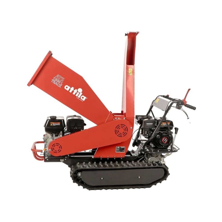 Attila ATS 1300 L TRACK telaketjuvetoinen biotriturattori, Loncin, 90 mm