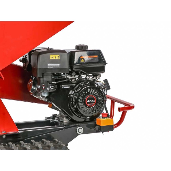 Attila ATS 1300 L TRACK telaketjuvetoinen biotriturattori, Loncin, 90 mm