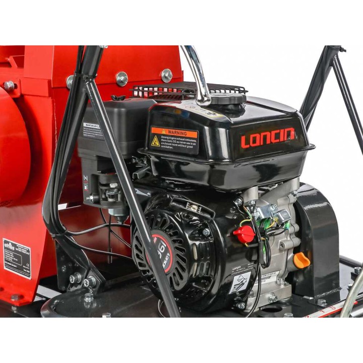 Attila ATS 1300 L TRACK telaketjuvetoinen biotriturattori, Loncin, 90 mm