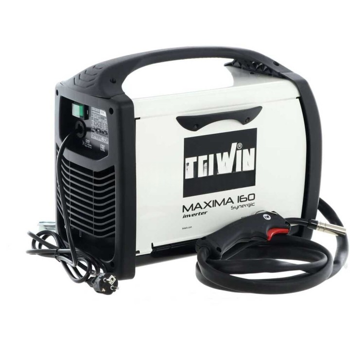 Telwin Maxima 160 Synergic lankainvertteri, MIG-MAG/FLUX, 20–150 A, 230 V